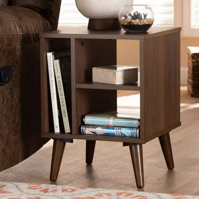 Table d'appoint Sami en noyer