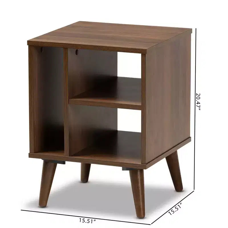 Table d'appoint Sami en noyer