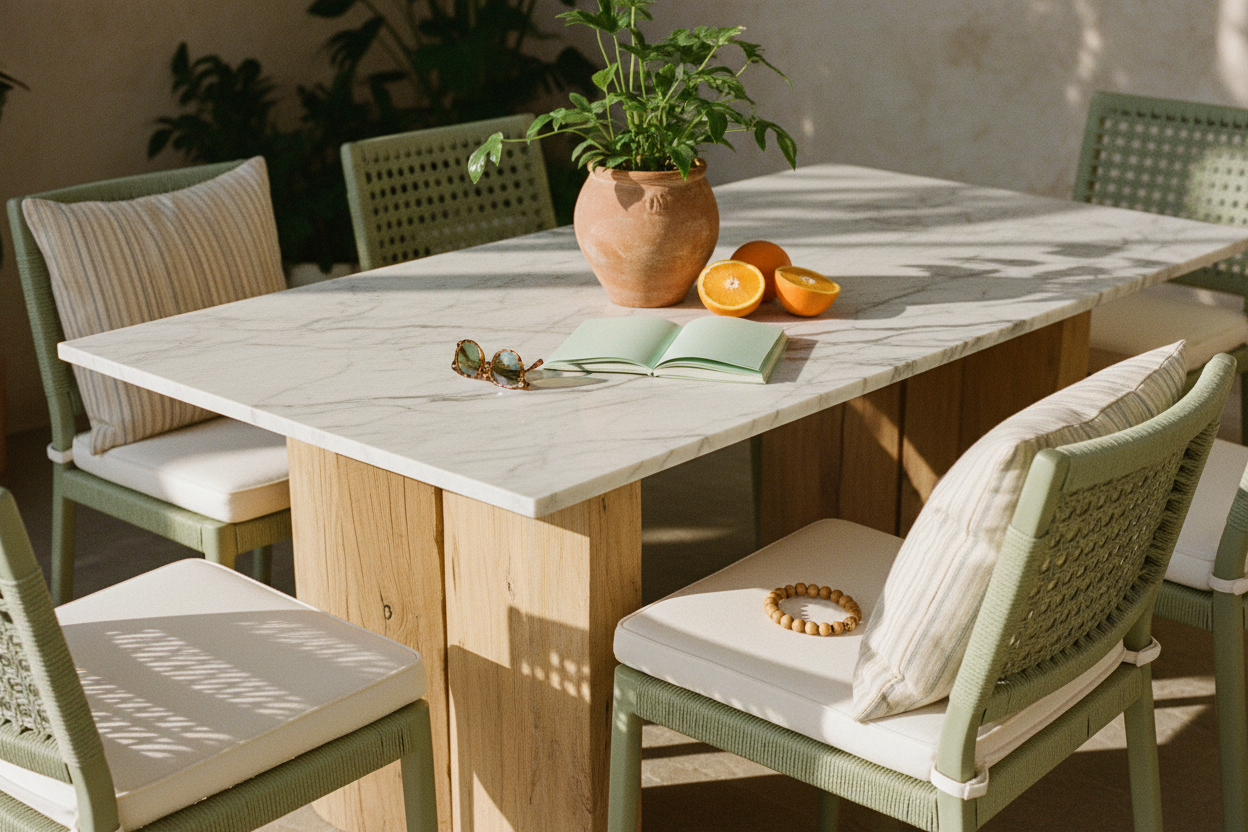 南法度假风 × 现代侘寂风